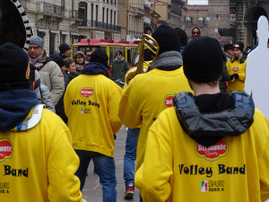 La Del Monte Volley Band anima le vie del centro
