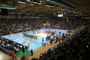 Splendida panoramica dell'Eurosuole Forum di Civitanova, sold out