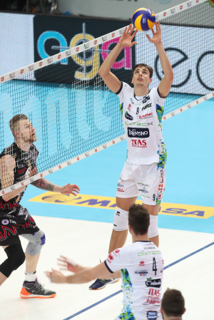 Giannelli in palleggio