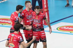 La carica della Sir Safety Conad Perugia