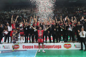 Perugia festeggia la vittoria