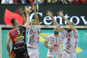 Muro Cucine Lube Civitanova su Zaytsev