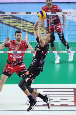 Christenson (Lube) al palleggio