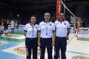 Gli arbitri della semifinale tra Trento e Civitanova