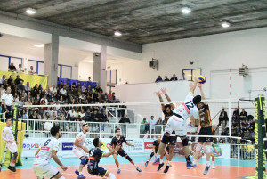 Alessandro Orefice all'attacco