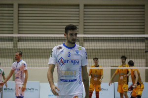 Giacomo Leoni (Alessano) alla presenza cento in A2