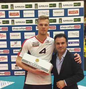 Donovan Dzavoronok premiato come Mvp del match