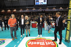 Da sx Luca Casadio, Stefano Bonaccini, Catia Pedrini, Michele De Pascale e Marco Bonitta