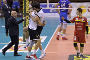 Silva esulta con Ippolito