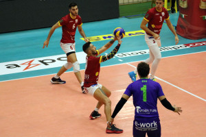 Bruno in palleggio