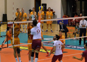 Attacco Rossi (Roma Volley)