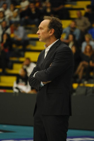 Lorenzo Bernardi tecnico della Sir Safety Perugia