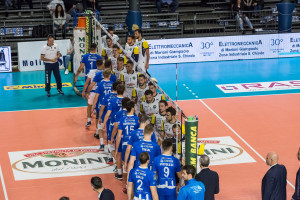 ingresso squadre in campo