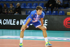 Lo schiacciatore Sergej Drobnic - Aurispa Alessano