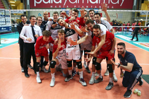 Esultanza finale di Milano