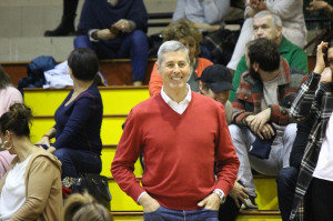 Fabio Vullo in tribuna