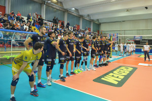 ingresso in campo Olimpia