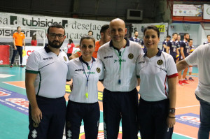 Gli arbitri dell'incontro
