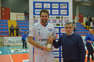 MVP Lorenzo Milesi (Tipiesse Cisano)