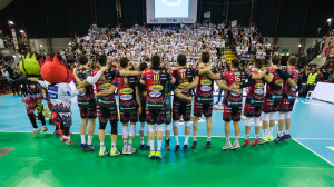 Perugia festeggia con i tifosi