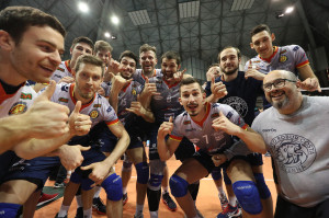 Ravenna esulta a fine Partita