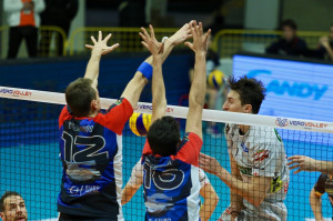 Muro a due Vero Volley