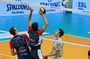 Muro a due Vero Volley