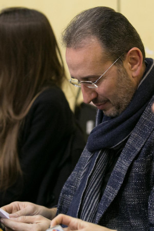 Fabrizio Pasquali presente alla partita