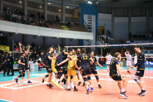 Esultanza Olimpia Bergamo
