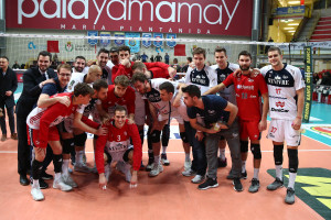 Esultanza finale di Milano