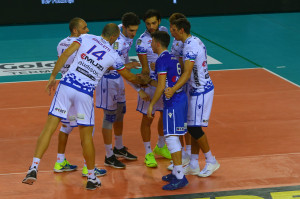 Saluto all'ingresso in campo - GoldenPlast Potenza Picena