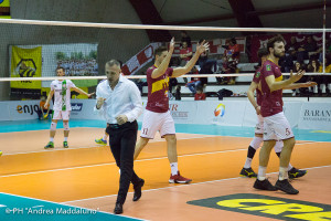 Esultanza Roma Volley