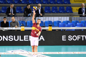 il centrale Giancarlo Rau - Roma Volley