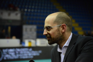 Il secondo allenatore Manuel Saltimbanco - Roma Volley