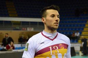 Il libero Cristian Rizzi - Roma Volley