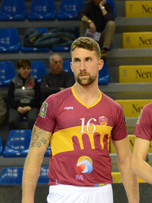 Il centrale Fabio Pregnolato - Roma Volley