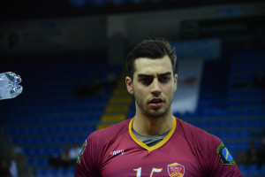 Il centrale Davide Borraccino - Roma Volley