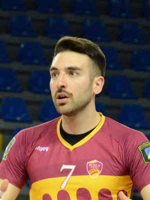 Il centrale Federico Antonucci - Roma Volley