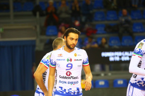 Lo schiacciatore Paolo Luigi Di Silvestre - GoldenPlast Potenza Picena