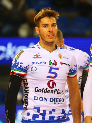 Lo schiacciatore Roberto Pinali - GoldenPlast Potenza Picena