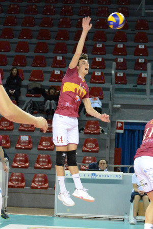 lo schiacciatore LORETO Luca - Roma Volley