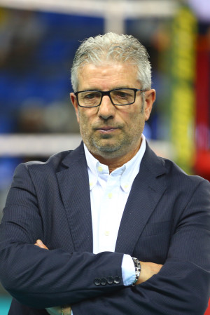 L'allenatore Giovanni Rosichini - GoldenPlast Potenza Picena