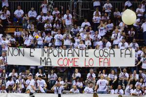 striscione dei Sirmaniaci