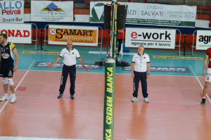 Gli arbitri della gara