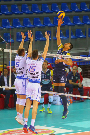 Attacco dello schiacciatore William Padura Diaz - Monini Spoleto