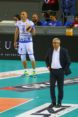 L'allenatore Gianni Rosichini - GoldenPlast Potenza Picena