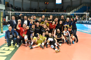 Esultanza Olimpia Bergamo