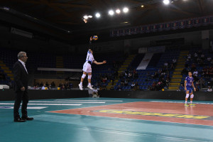 Battuta dello schiacciatore Roberto Pinali - GoldenPlast Potenza Picena