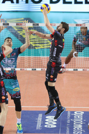 Bruno in palleggio (Cucine Lube Civitanova)