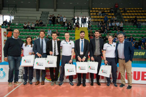 Gli ufficiali di gara della Del Monte Junior League